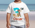 Personalised Pirate T-Shirt - Custom Name Birthday Party Tee For Kids Cotton Top