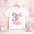 Personalised 3rd Birthday Bunny T Shirt or Jumper – Girls 3rd Birthday Outfit - 6-12m
