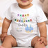 Happy Birthday Daddy, 21st 30th 40th Birthday as My Daddy, Sleepsuit Baby grow Bodysuit Vest, Dad Birthday, Daddy Birthday