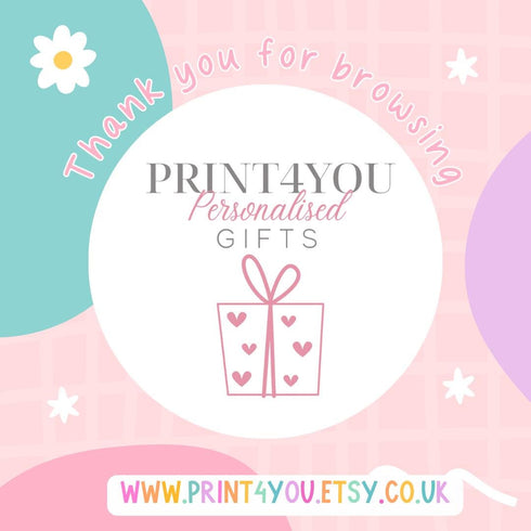 Personalised Floral Bunny Rabbit Mug - Unique Easter Gift Idea