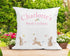 Personalised Bunny Rabbit Cushion - Ideal Childrens Gift for Easter and Special Occasions