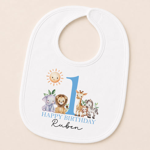 Children's clothing with the 1st birthday outfit design