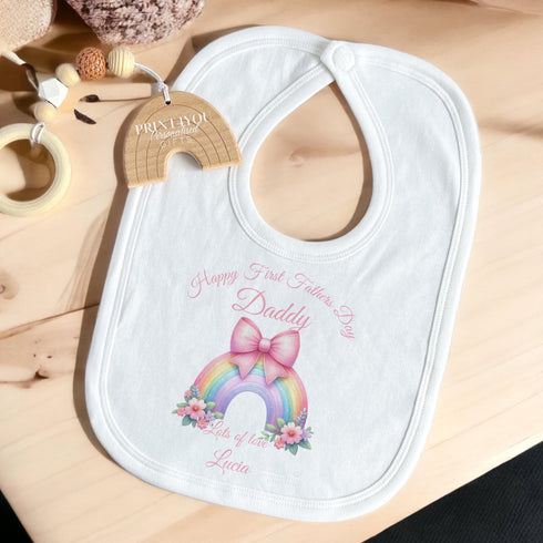 Personalised First Father's Day Baby Vest, DTG Printed, Newborn Gift, Soft Cotton Baby Outfit, Father's Day Baby Grow, 1st Father's Day Gift