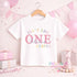 Girls 1st Birthday Pyjamas – Personalised Pink Birthday Pyjama Set With Custom Name