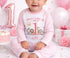 Children's clothing with the 1st birthday pyjamas design