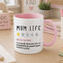 mum life mug funny mum mug gift for mum coffee mug busy mum mug relatable mum gift uk