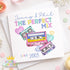 Personalised Cassette Tape Card – Retro Valentine Card With Pastel Cassette Design
