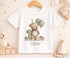 1st Birthday Boy Outfit – Personalised Teddy Bear Baby Vest – Soft Cotton Sleepsuit