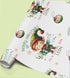 Personalised Elf Wrapping Paper – Custom Name Christmas Gift Wrap | Cute Xmas Paper