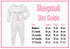 Girls 1st Birthday Pyjamas – Personalised Pink Birthday Pyjama Set With Custom Name - Long Sleeved Vest