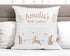 Children's Personalised Book Cushion, PersonalisedGift for Children, Easter Gift Ideas, Bunny Rabbit Cushion,