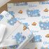 The image is a gift wrapping with a pattern featuring the name "Oliver" and various sea creatures such as fish, octopuses, and seahorses.