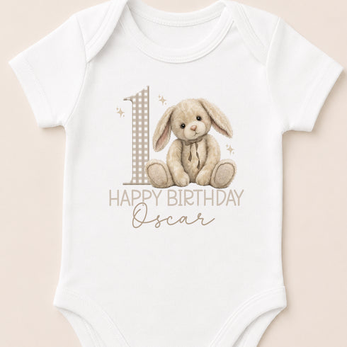 Children's clothing with the 1st birthday outfit design