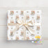 Personalised Christmas Wrapping Paper - Custom Name Polar Bear Gift Wrap Roll