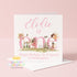 Fairy 1st Birthday Card – Personalised Name, Pink Woodland Fairy Theme Gift