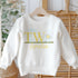 Personalised Second Birthday Jumper, Birthday Sweatshirt for Children, I am Two, pastel Colours, Daisy Jumper