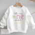 Personalised One-derful First Birthday Jumper, Girls 1st Birthday Outfit,