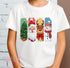 Daddy and Me Christmas T-Shirts | Santa Reindeer Snowman Tops | Add Any Name