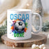 Personalised Football Mug for Boys with Blue Handle - Ideal Gift for Young Football Fans