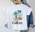Personalised Cotton T-shirt - Children's Pirate Treasure Chest Graphic Tee