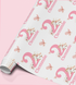 Printed birthday wrapping paper shown as wrapping paper