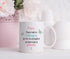 Change made us colleagues but the fun and laughter made us friends personalised White Gift mug