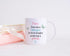 Change made us colleagues but the fun and laughter made us friends personalised White Gift mug