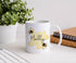 Personalised Gift Mug - Honeycomb Queen Bee, Floral Botanical Bee, Bumble Bee Gift