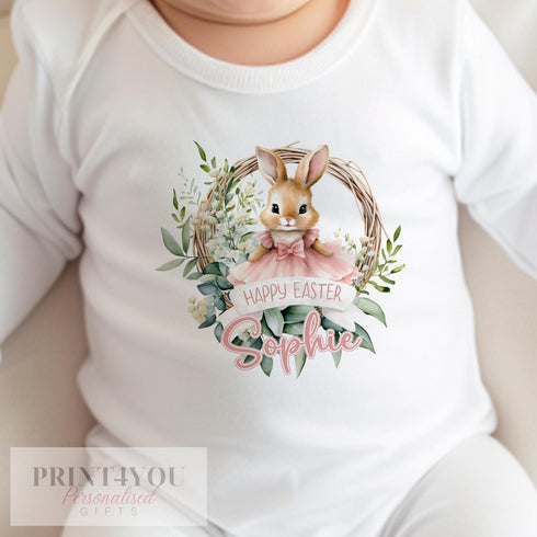 Easter Babygrow, Babies 1st Easter, My First Easter, first Easter sleepsuit, New baby gift, Easter baby outfit