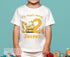 Personalised Digger Birthday T-Shirt ANY AGE - Cotton White Top, Any Age, Construction Digger Party Top, Diggin Being Any Age