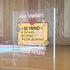 Personalised Thank You Teacher Clear Acrylic Block | 12x12cm Freestanding | Gift for teachers