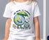 Earth Day Children's Cotton T-shirt - ED3 No Rain No Flowers, Save our Planet
