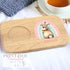 Personalised Wooden Tea and Biscuit Board - Easter Bunny Biscuit Tray, Gift for Girls, Birthday Gift Ideas, Gifts under 10