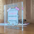Personalised Thank You Teacher Clear Acrylic Block | 12x12cm Freestanding | Gift for teachers