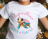 Earth Day Childrens Cotton T-shirt - ED2 Skip a straw save a turtle