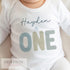 Personalised Boys First Birthday T-shirt, I am One, Sleepsuit, Vest or T-shirt, pastel colours