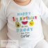 1st Birthday Daddy Mummy Cute Fruit Design - Happy Celebration