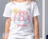 Personalised Rainbow Birthday T-shirt - Girls Birthday Tee, First Birthday, Two Three Four Five Sixth Birthday