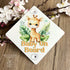 Baby on Board Aluminium Car Window Safety Sign | Polite Driver Notice | Kids Car Accessories | Safari Animal Giraffe