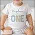 Personalised Boys First Birthday T-shirt, I am One, Sleepsuit, Vest or T-shirt, pastel colours