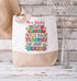 Thank You Teacher Gift, Personalised Cotton Jute Tote Bag - Available in medium and XL, The influence of a Good teacher can never be erased