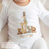 Personalised Safari First Birthday T-shirt, Sleepsuit, Vest or bib