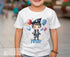 Personalised Pirate Birthday T-Shirt ANY AGE - Cotton White Top, Any Age, Pirate Boy Party Top