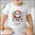 Baby's First Christmas Personalised Bib, Vest and Sleepsuit Cotton Set - Perfect for New baby Gift, Gingerbread and Santa