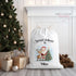personalised Santa Sack, Xmas Toy Sack, Gift from Santa - Special Christmas Express Delivery, With Santa and Reindeer