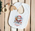 Baby's First Christmas Personalised Bib, Vest and Sleepsuit Cotton Set - Perfect for New baby Gift, Gingerbread and Santa