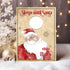 Aluminium Christmas Countdown | Vintage Santa Claus | Wipeable