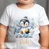 Personalised Babies First Christmas Sleepsuit, Penguin, Babys 1st Xmas Bib, Gift for baby, Pyjamas, Baby Boys First Christmas Outfit
