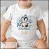 Personalised Babies First Christmas Sleepsuit, Penguin, Babys 1st Xmas Bib, Gift for baby, Pyjamas, Baby Boys First Christmas Outfit