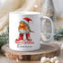 Christmas Robin Personalised Mug, Gift For Mum, Gift for Him, stocking filler gift, Festive Robin Gifts